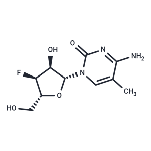 化合物 3’-Deoxy-3’-fluoro-5-methylcytidine|TNU0362|TargetMol