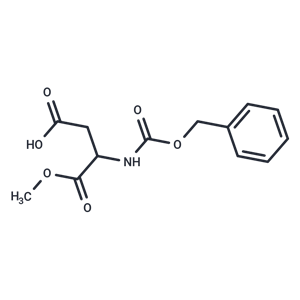 化合物 (S)-3-(((Benzyloxy)carbonyl)amino)-4-methoxy-4-oxobutanoic acid|T65984|TargetMol