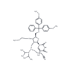 化合物 3’-O-MOE-5MeU-2’-phosphoramidite|TNU1387|TargetMol