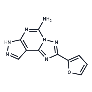 化合物 5-Amino-2-(2-furanyl)-7H-pyrazolo[4,3-e][1,2,4] ? triazolo[1,5-c] pyrimidine|TNU1219|TargetMol