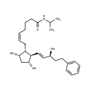 化合物 17-phenyl trinor Prostaglandin F2α isopropyl amide|T85024|TargetMol