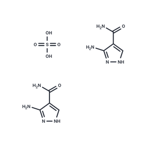 化合物 3-Amino-1H-pyrazole-4-carboxamide sulfate(2:1)|T65014|TargetMol