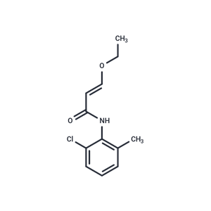 化合物 (E)-N-(2-Chloro-6-methylphenyl)-3-ethoxyacrylamide|T66342|TargetMol