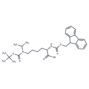 化合物 N-Fmoc-N'-Boc-N'-isopropyl-L-lysine|T66441|TargetMol