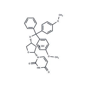 化合物 1-(3’-O-[4,4’-dimethoxytrityl]-alpha-L-threofuranosyl)uridine|TNU1627|TargetMol