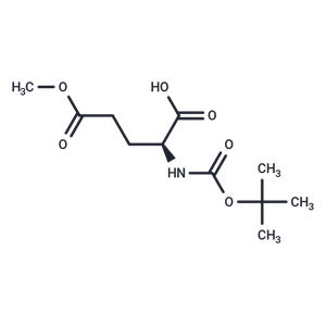 化合物 (S)-2-((tert-Butoxycarbonyl)amino)-5-methoxy-5-oxopentanoic acid|T65036|TargetMol