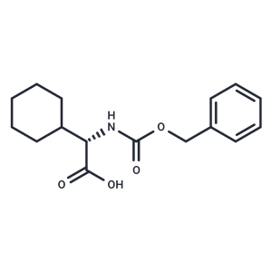 化合物 (S)-2-(((Benzyloxy)carbonyl)amino)-2-cyclohexylacetic acid|T66145|TargetMol