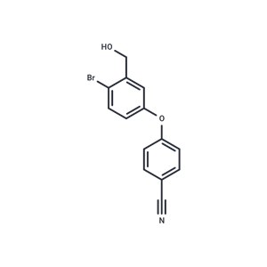 化合物 4-(4-Bromo-3-(hydroxymethyl)phenoxy)benzonitrile|T66560|TargetMol