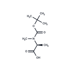 化合物 Boc-N-Me-Ala-OH|T67523|TargetMol