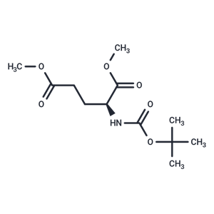 化合物 (S)-Dimethyl 2-((tert-butoxycarbonyl)amino)pentanedioate|T66066|TargetMol