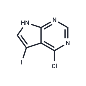 化合物 4-Chloro-5-iodo-7H-pyrrol[2,3-d]pyrimidine|TNU0717|TargetMol