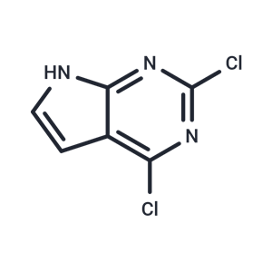 化合物 2,4-Dichloro-7H-pyrrolo[2,3-d]pyrimidine|T66608|TargetMol