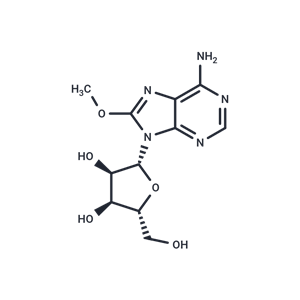 化合物 8-Methoxyadenosine|TNU0284|TargetMol