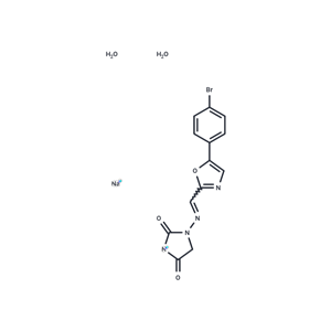 化合物 Azumolene sodium dihydrate,Azumolene sodium dihydrate