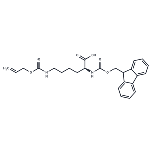 化合物 Fmoc-Lys(Alloc)-OH|T67629|TargetMol