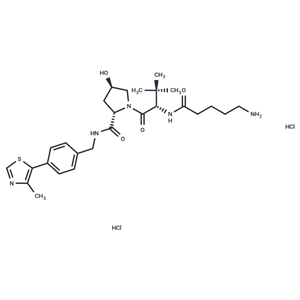 化合物 (S,R,S)-AHPC-C4-NH2 dihydrochloride|T18665|TargetMol