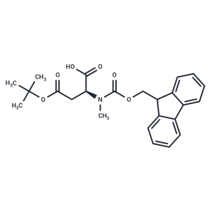 化合物 Fmoc-N-Me-Asp(OtBu)-OH|T65615|TargetMol