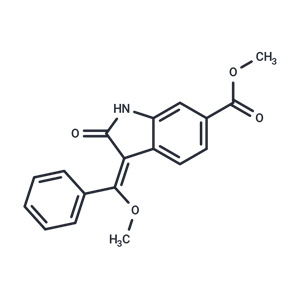 化合物 (E)-Methyl 3-(methoxy(phenyl)methylene)-2-oxoindoline-6-carboxylate|T67204|TargetMol