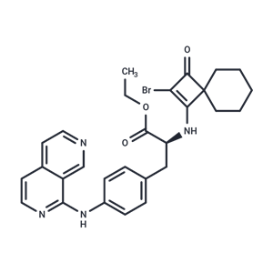 化合物 Zaurategrast ethyl ester|T13388L|TargetMol