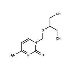 化合物 1-[[2-Hydroxy-1-(hydroxy ? methyl)ethoxy]methyl]cytosine|TNU1506|TargetMol