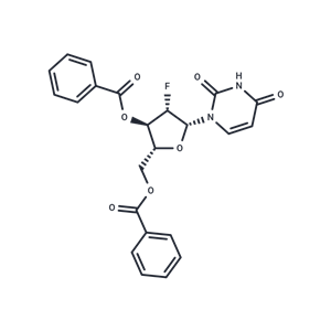 化合物 3’,5’-Bis-O-benzoyl-2’-deoxy-2’-fluoro-beta-D-arabinouridine|TNU0636|TargetMol