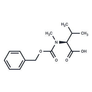 化合物 (S)-2-(((Benzyloxy)carbonyl)(methyl)amino)-3-methylbutanoic acid|T65969|TargetMol