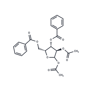 化合物 1,2-Di-O-acetyl-3,5-di-O-benzoyl-D-xylofuranose|TNU1030|TargetMol