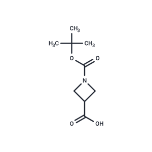 化合物 1-Boc-azetidine-3-carboxylic acid|T67359|TargetMol