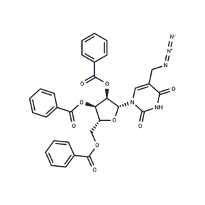 化合物 5-Azidomethyl-2’,3’,5’-tri-O-benzoyl uridine|TNU1373|TargetMol