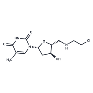 化合物 5’-Deoxy-5’-N-(2-chloroethyl)aminothymidine,5’-Deoxy-5’-N-(2-chloroethyl)aminothymidine