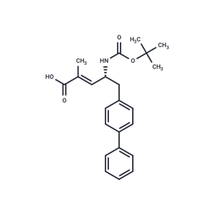 化合物 (R,E)-5-([1,1'-Biphenyl]-4-yl)-4-((tert-butoxycarbonyl)amino)-2-methylpent-2-enoic acid|T67178|TargetMol