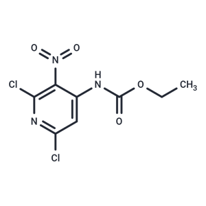 化合物 2,4-Dichloro-3-nitro-4-(N-ethoxycarbonyl)aminopyridine|TNU0895|TargetMol