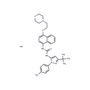 化合物 Doramapimod HCl|T71058|TargetMol