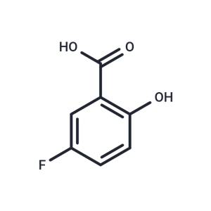 化合物 5-Fluoro-2-hydroxybenzoic acid,5-Fluoro-2-hydroxybenzoic acid