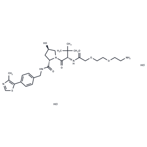 (S,R,S)-AHPC-PEG2-NH2二鹽酸鹽,(S,R,S)-AHPC-PEG2-NH2 dihydrochloride