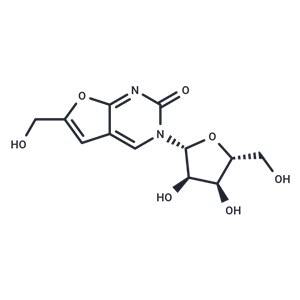 化合物 3-b-D-Ribofuranosyl-6-hydroxymethyl-furano[2,3-d]-pyrimidin-2-one|TNU0606|TargetMol