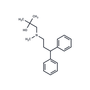 化合物 1-(3,3-Diphenyl-N-methylpropylamino)-2-methyl-2-propanol|T65141|TargetMol