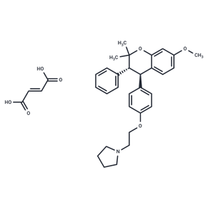 化合物 Levormeloxifene fumarate|T25700L|TargetMol