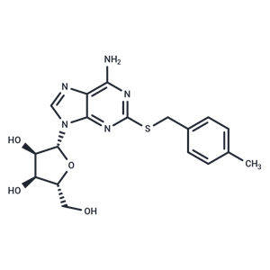 化合物 2-(4-Methylbenzyl)thioadenosine|TNU0985|TargetMol