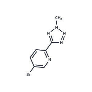 化合物 5-Bromo-2-(2-methyl-2H-tetrazol-5-yl)pyridine|T66868|TargetMol