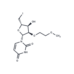 化合物 5’-Deoxy-5’-iodo-2’-O-(2-methoxyethyl)uridine|TNU1159|TargetMol