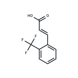 化合物 2-(Trifluoromethyl)cinnamic acid|T64859|TargetMol