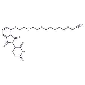 化合物T9389,Thalidomide-PEG4-Propargyl