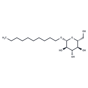 化合物 Decyl β-D-glucopyranoside|T66430|TargetMol