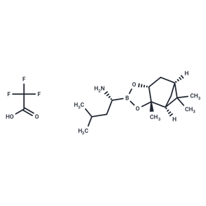 化合物 (R)-BoroLeu-(+)-Pinanediol trifluoroacetate|T66966|TargetMol