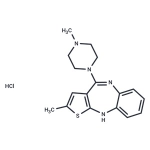 化合物 Olanzapine HCl|T68706|TargetMol