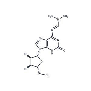 化合物 N6-Dimethylaminomethylidene isoguanosine,N6-Dimethylaminomethylidene isoguanosine