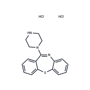 化合物 11-(1-Piperazinyl)-dibenzo[b,f][1,4]thiazepine dihydrochloride|T65682|TargetMol