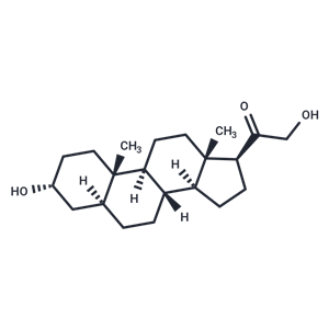 化合物 3α,21-Dihydroxy-5α-pregnan-20-one,3α,21-Dihydroxy-5α-pregnan-20-one