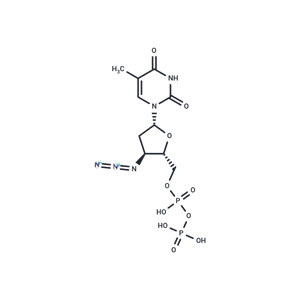 化合物 Zidovudine diphosphate|T71518|TargetMol